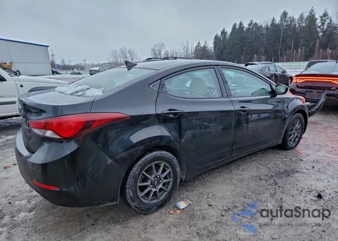 2014 Hyundai Elantra Se z USA, uszkodzony, nr VIN 5NPDH4AE1EH543363